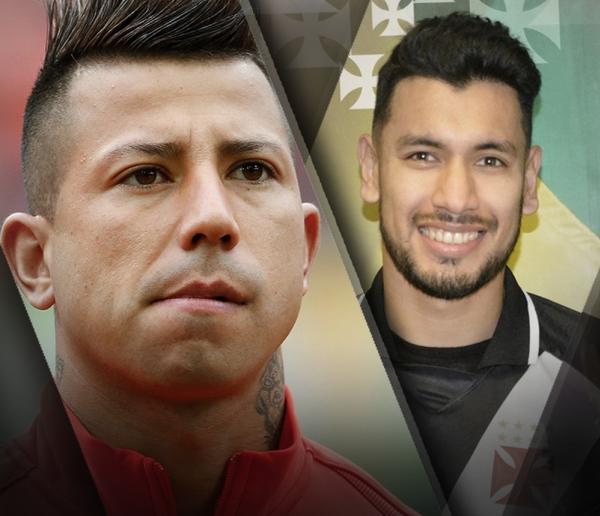 Leo Valencia e Andrés Rios: protagonistas de um duelo nos bastidores entre Botafogo e Vasco