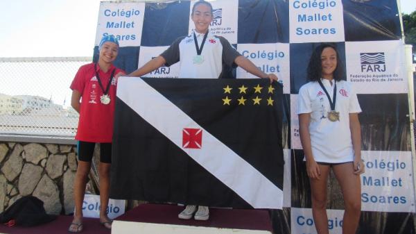 Emanuelly Batista é uma das promessas da natação cruzmaltina