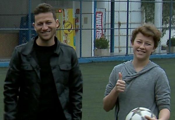 Ex-jogador curte o filhão, Jonathas, em Juiz de Fora após 22 anos de carreira