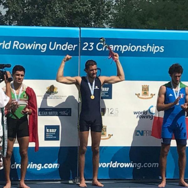 Uncas Tales é campeão mundial sub-23