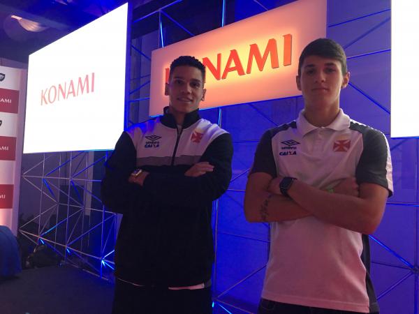 Paulinho e Mateus Vital representaram o Vasco no evento
