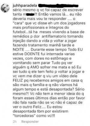 Mulher de Fabuloso desabafa no Instagram