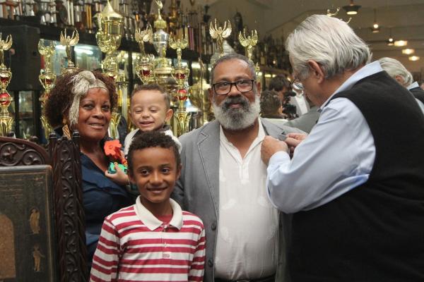 Diretora de Atletismo Solange Chagas acompanhando o marido e sócio Jose Carlos do Valle