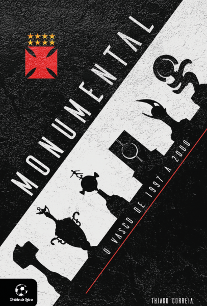 Capa do livro que conta período de conquistas do Vasco