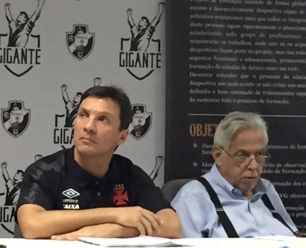 Zé Ricardo e Eurico Miranda