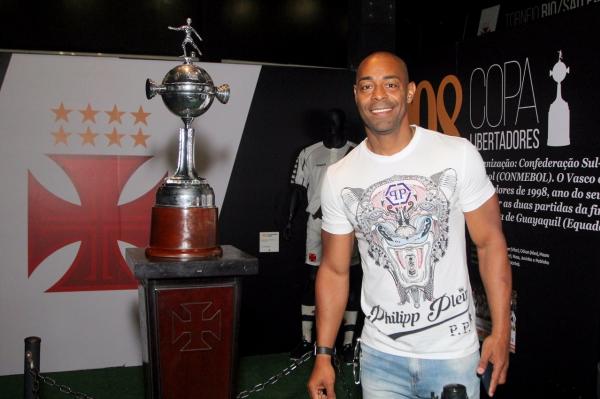 Vagner e a Taça Libertadores, na Exposição 