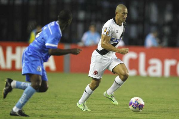 Nei em ação pelo Vasco: lateral disputou 34 partidas pelo clube