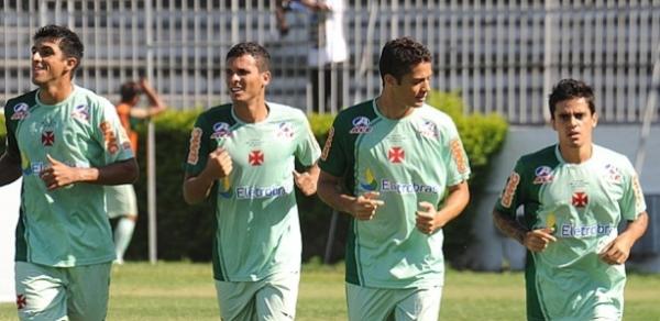 Ramon, Anderson Martins e Fagner nos tempos de Vasco, em 2011