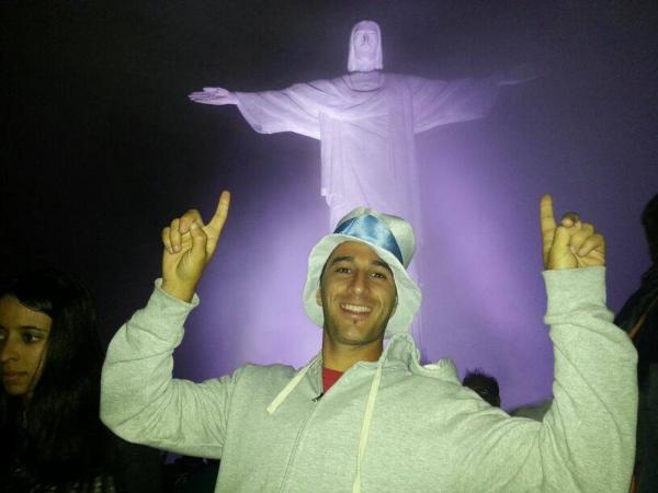 Chaparro guarda recordações do Rio de Janeiro nas redes sociais