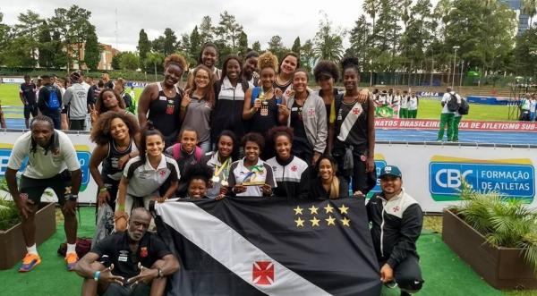 Vascaínas comemoram desempenho no Campeonato Estadual de Atletismo Sub-23
