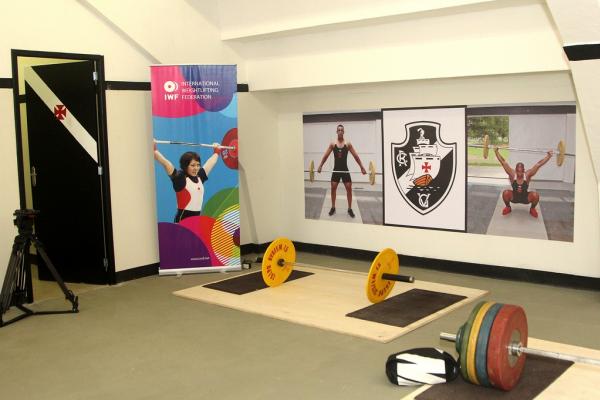 Mais detalhes do novo espaço de Levantamento de Peso