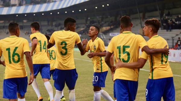 Seleção Sub-17 derrota a Nova Zelândia por 2 a 1