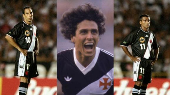 Edmundo, Roberto Dinamite e Romário: os maiores artilheiros da história do Brasileirão