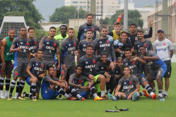 O clima no último treino da temporada foi de otimismo e descontração