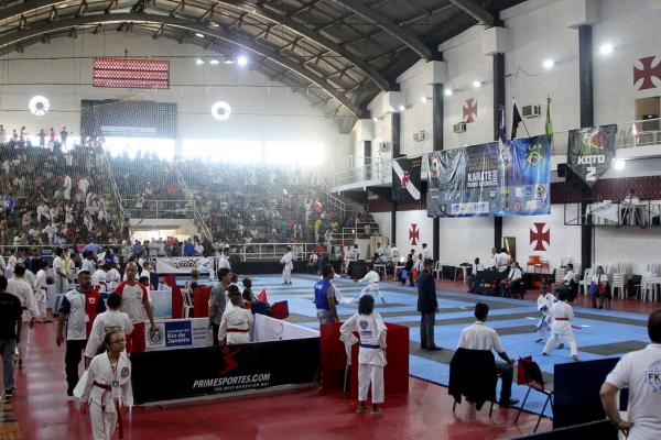 O Vasco sediou e venceu o Open Internacional Vasco da Gama de Karate