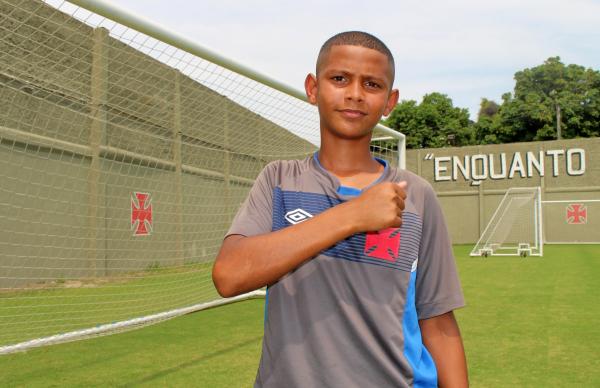 Paulo Roberto foi o vice-artilheiro do sub-11 no ano de 2017