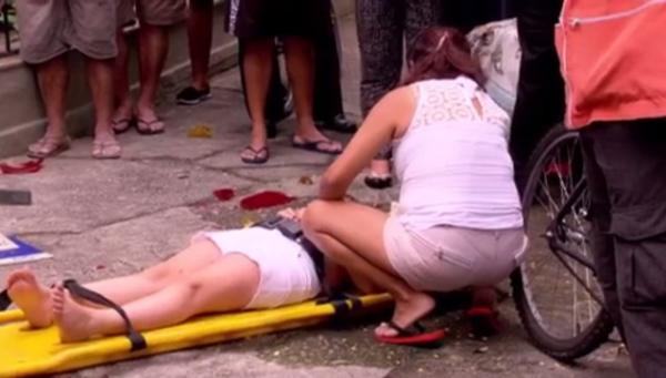 Acidente deixou feridos na Lagoa, Zona Sul do Rio