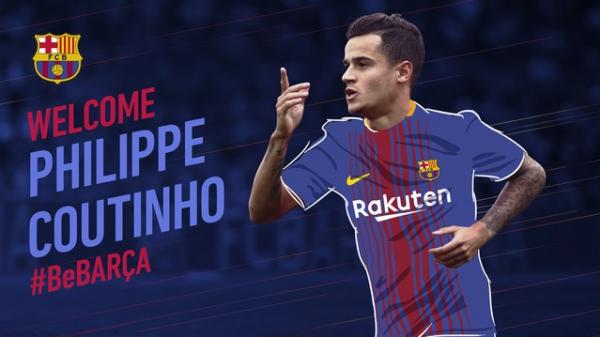 Barcelona anuncia Coutinho