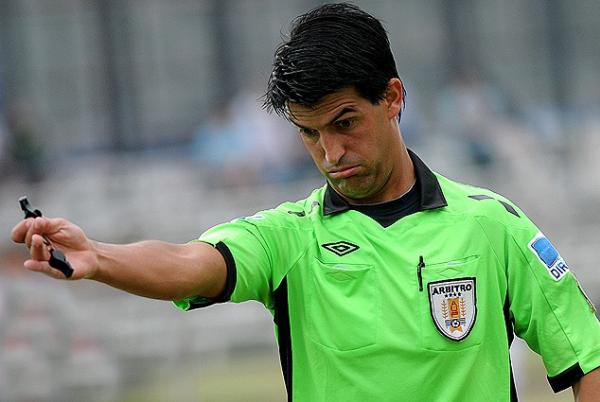 Leodán González, árbitro de Universidad de Concepción x Vasco