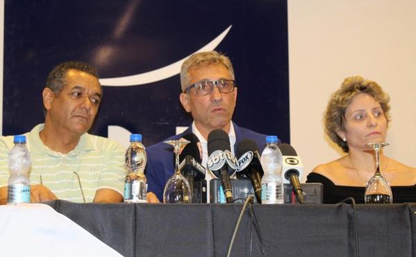 Campello durante entrevista coletiva