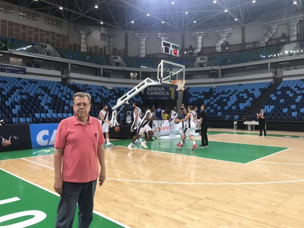 Esse é Luiz Ferreira, novo vice de esportes de quadra e salão, que assumiu após a posse de Campello como presidente