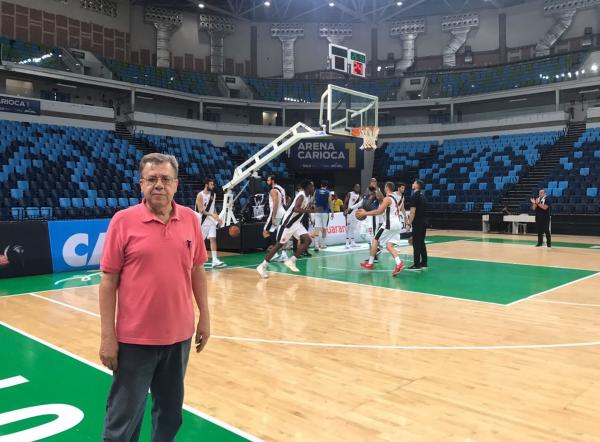 Luiz Ferreira, que assumiu como vice de esportes de quadra e salão