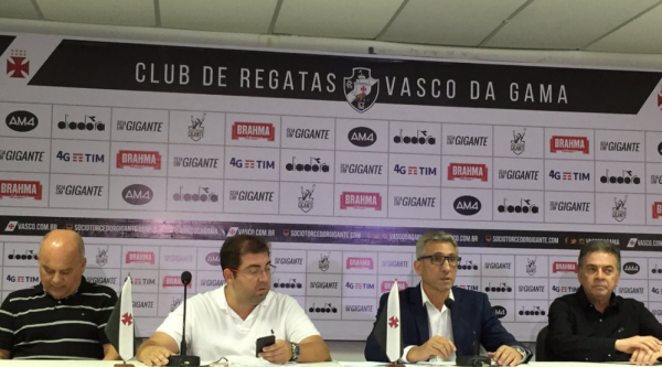 Dirigentes são apresentados em coletiva