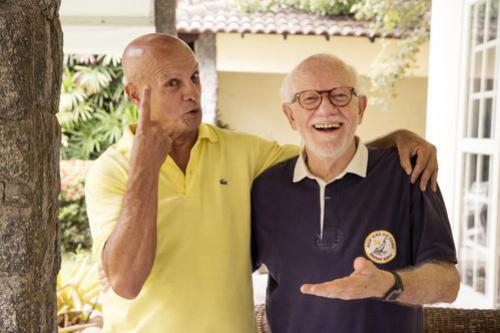 Dé Aranha e Edson Mauro