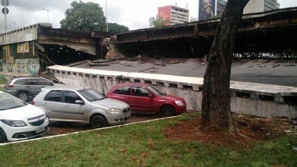 Acidente no Eixão não deixou nenhuma vítima