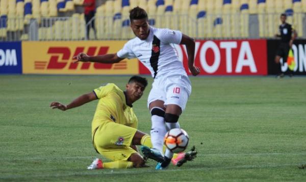 Evander fez dois gols no jogo de ida contra o Concepción
