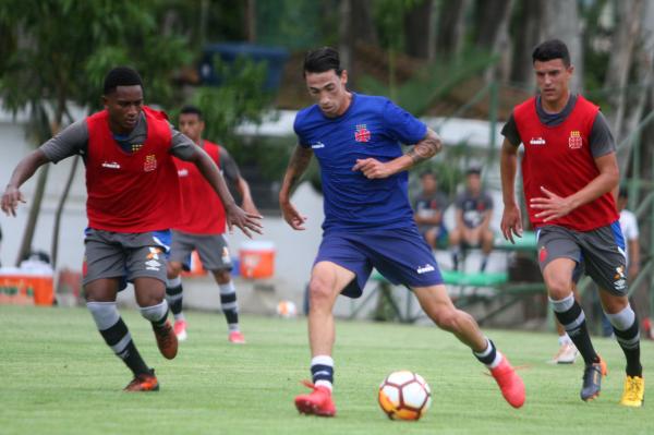 Treino do Vasco nesta 6ª-feira