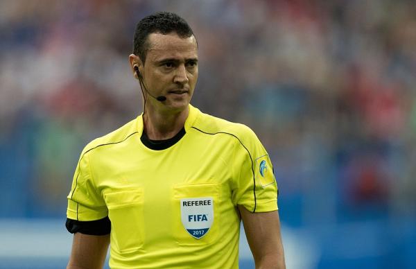 Wilmar Roldán, árbitro colombiano escalado para Jorge Wilstermann x Vasco