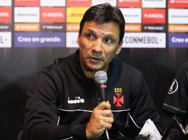 Técnico Zé Ricardo concedeu entrevista coletiva após a classificação cruzmaltina