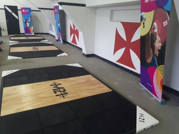 Equipamento doado ao Vasco para os treinamentos