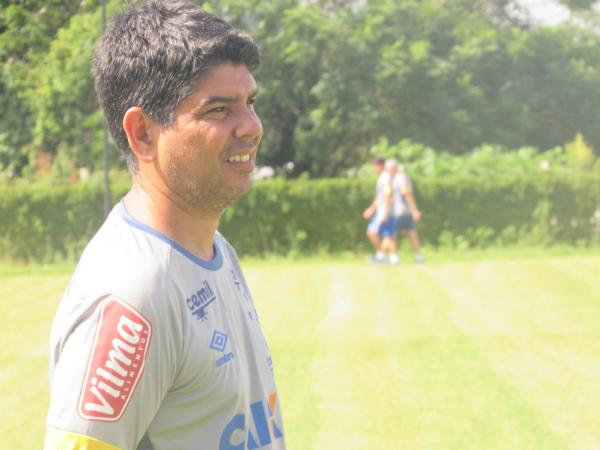 Marcos Valadares durante sua passagem pelo Cruzeiro