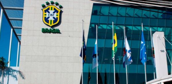 Fachada da sede da CBF; futuro presidente, Caboclo diz que não pode assumir VAR