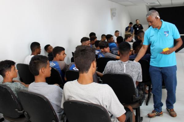 Atletas aprenderam de forma dinâmica sobre regras importantes