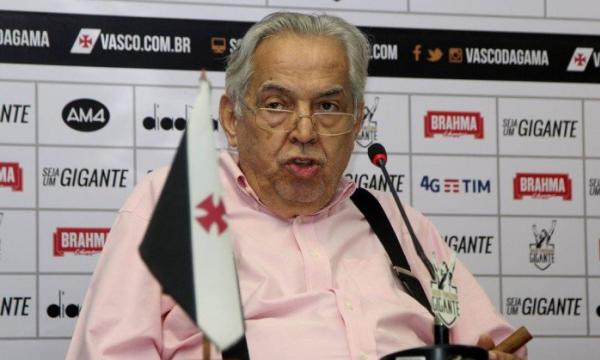 O ex-presidente do Vasco Eurico Miranda, em foto de 17-1-2017