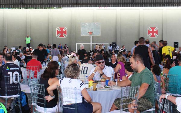 Vascaínos das mais variadas regiões do Brasil participaram do evento na Colina Histórica
