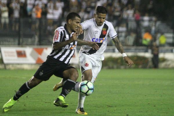 Em 2017, na Colina, Vasco e Atlético (MG) ficaram no 1 a 1