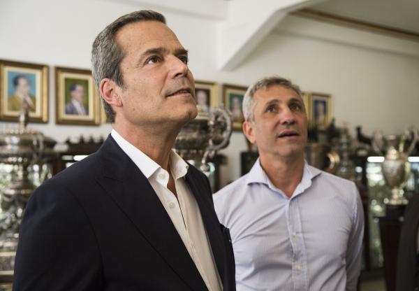 Jaime Leitão (à esq.) e Alexandre Campello