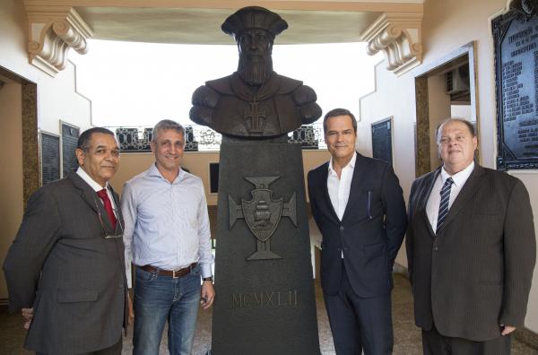 Da esq. para a dir.: Elói Ferreira de Araújo, Alexandre Campello, Jaime Leitão e Paulo Cesar Resende Moreira