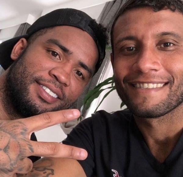 Carlos Alberto e Léo Lima estão treinando juntos no Barra da Tijuca