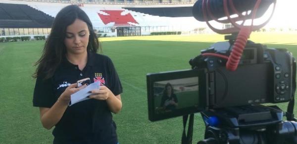 Sarah Borborema é assessora do time da base do Vasco