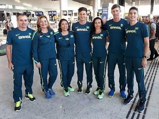 Galdino, Marleide Borges, Dalvirene Paiva, Bagio, Nair, Moacir e Matheus 