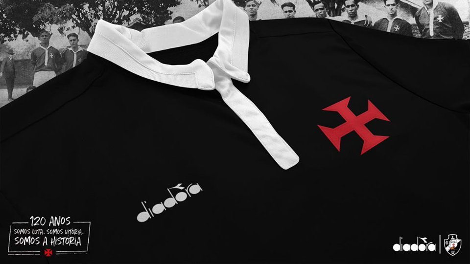 moletom vasco diadora