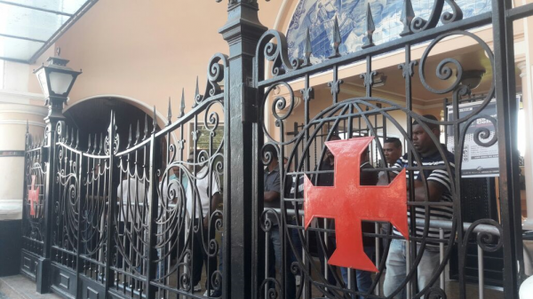 Esquema especial de segurança foi montado em São Januário