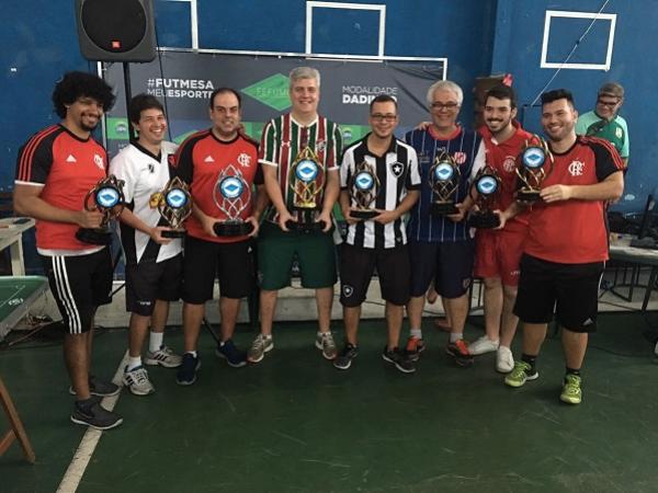 3º Thiago Matoso (CRF), 6º Alexandre Aires (CRVG), 2º Ronald Neri (CRF), 1º Paulinho Quartarone (FFC), 7º Magoo (BFR), 4º André Santos (RFC), 5º Victor Praça (AFC) e 8º Renan Gatto (CRF)
