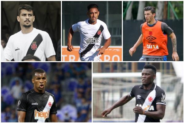 Ricardo Graça, Werley, Luiz Gustavo, Erazo e Paulão: defesa sofre, em média, 1,53 gol por partida