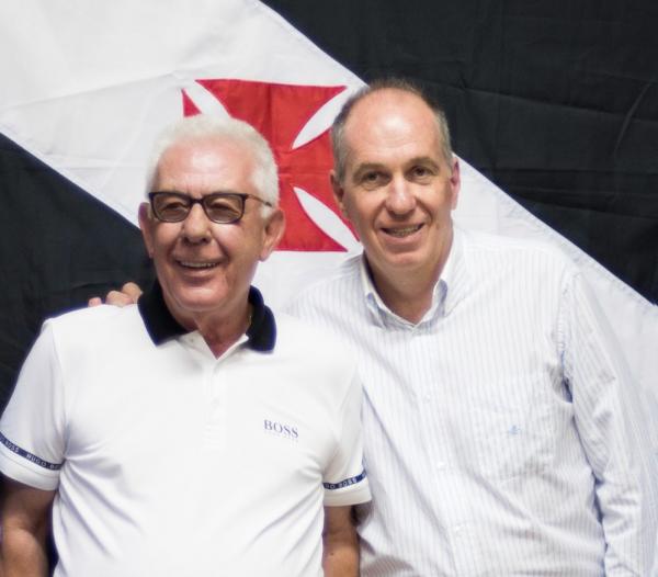 Fernando Horta e Otto Carvalho são dois beneméritos que apoiam Campello